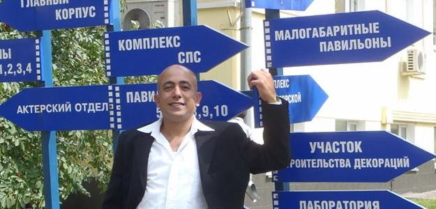 Visiting the Cinema Concern MOSFILM in Russia